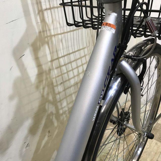 電動自転車 中古 業務用 ヤマハ PAS GEAR U パス ギア ユー シルバー 26インチ KC008 電動アシスト自転車 神戸 | YAMAHA | 17