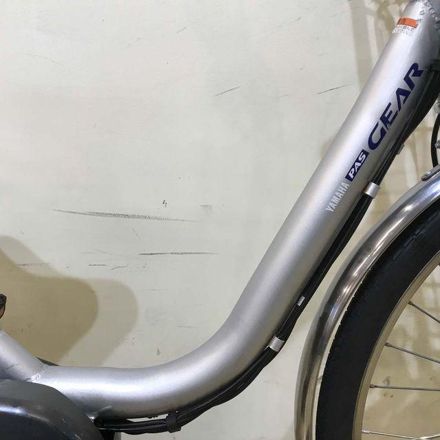 電動自転車 中古 業務用 ヤマハ PAS GEAR U パス ギア ユー シルバー 26インチ KC008 電動アシスト自転車 神戸 | YAMAHA | 04