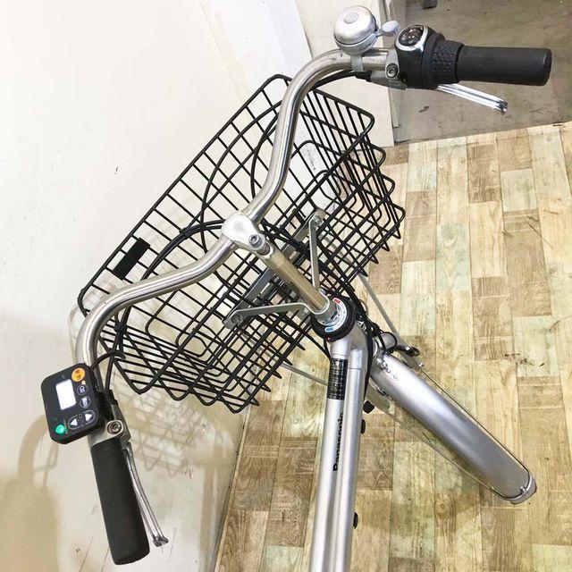 電動自転車 中古 業務用 パナソニック パートナー DX シルバー 26インチ KC025 電動アシスト自転車 神戸 | Panasonic | 03