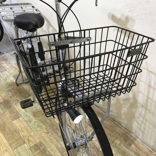 電動自転車 中古 業務用 パナソニック パートナー DX シルバー 26インチ KC025 電動アシスト自転車 神戸 | Panasonic | 05