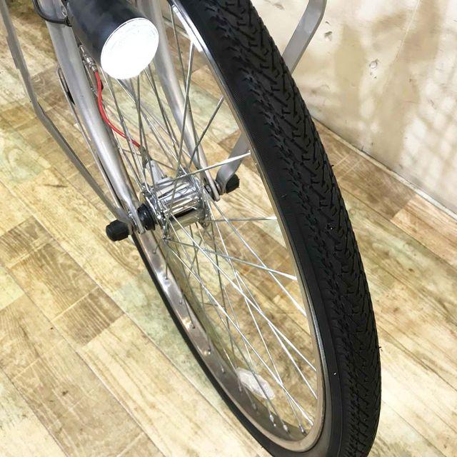 電動自転車 中古 業務用 パナソニック パートナー DX シルバー 26インチ KC025 電動アシスト自転車 神戸 | Panasonic | 07