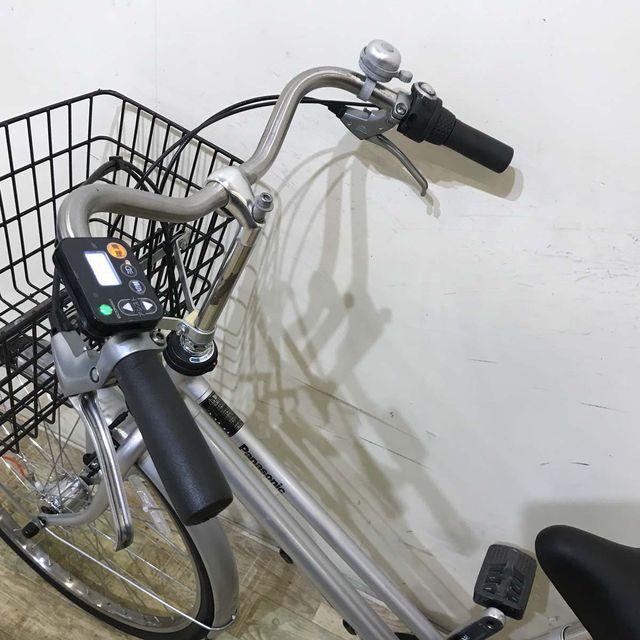 電動自転車 中古 業務用 パナソニック パートナー DX シルバー 26インチ KC025 電動アシスト自転車 神戸 | Panasonic | 09