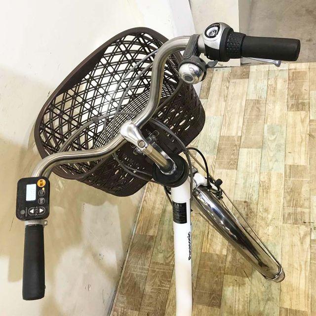 中古電動自転車　パナソニック　ビビライトU 26インチ ホワイト 横浜 ホワイト｜国内トップクラスの中古電動自転車通販サイトe-CHARIty