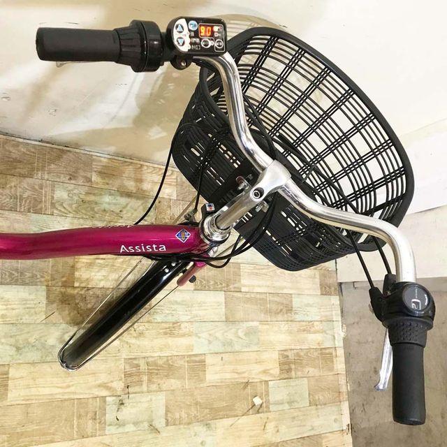 格安‼️電動自転車 BRIDGESTONE  アシスタ 26インチ ピンク 配送可能◎ 良品‼︎ アシスタプリマ ブリヂストン(BRIDGESTONE) 電動自転車・電動アシスト