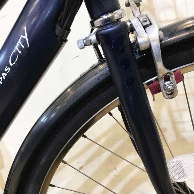 美品 YAMAHA PAS 電動自転車 シティ S CITY-S 27インチ 褐色 (引き取り限定) YAMAHA（ヤマハ） 電動自転車 中古 シティ PAS CITY S パス シティ S