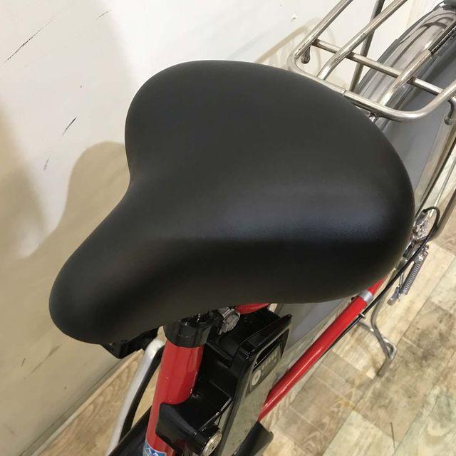 電動自転車 中古 ママチャリ パナソニック ビビ DX レッド 26インチ KC079 電動アシスト自転車 神戸 | Panasonic | 10