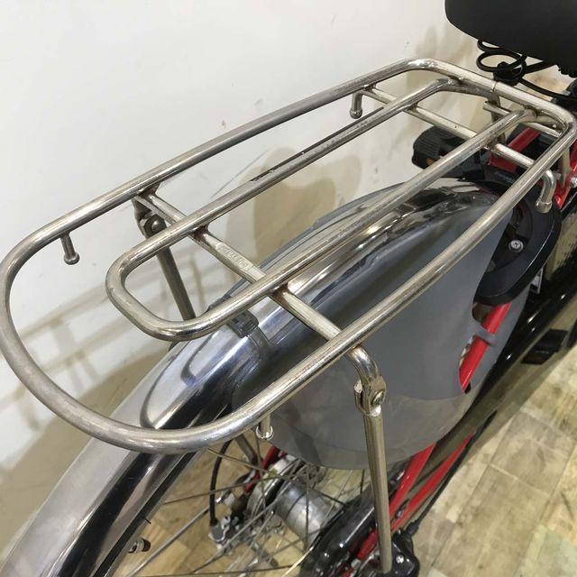 電動自転車 中古 ママチャリ パナソニック ビビ DX レッド 26インチ KC079 電動アシスト自転車 神戸 | Panasonic | 11