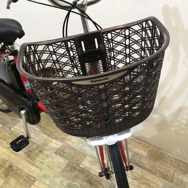 電動自転車 中古 ママチャリ パナソニック ビビ DX レッド 26インチ KC079 電動アシスト自転車 神戸 | Panasonic | 05