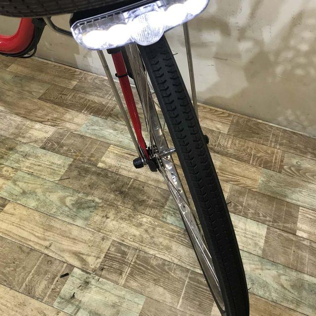 電動自転車 中古 ママチャリ パナソニック ビビ DX レッド 26インチ KC079 電動アシスト自転車 神戸 | Panasonic | 07