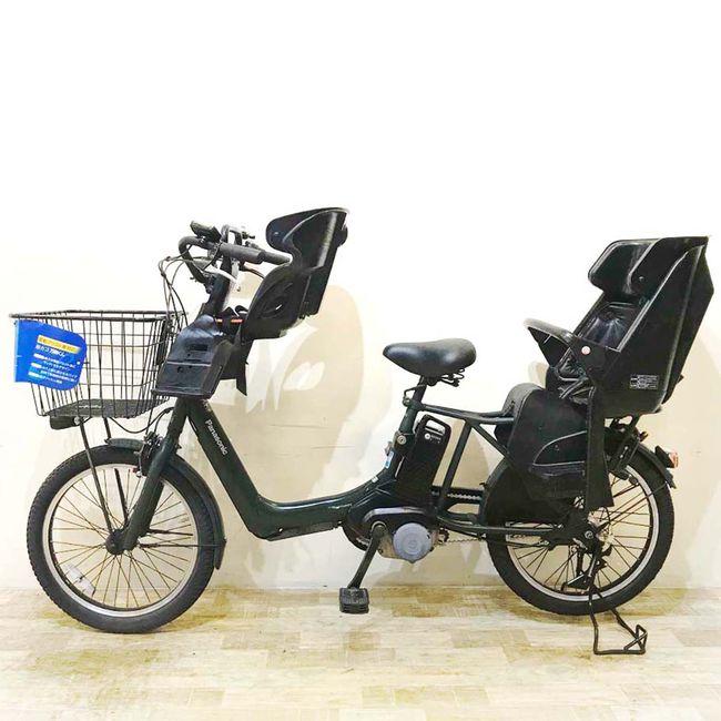 中古電動自転車 パナソニック ギュットアニーズ 20インチ ゴールド