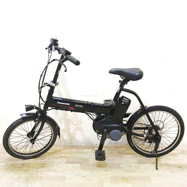 電動自転車 中古 小径車 折りたたみ パナソニック オフタイム ブラック 前18×後20インチ KC097 電動アシスト自転車 神戸 | Panasonic | 15