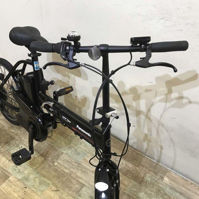 電動自転車 中古 小径車 折りたたみ パナソニック オフタイム ブラック 前18×後20インチ KC097 電動アシスト自転車 神戸 | Panasonic | 05