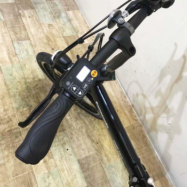 電動自転車 中古 小径車 折りたたみ パナソニック オフタイム ブラック 前18×後20インチ KC097 電動アシスト自転車 神戸 | Panasonic | 09