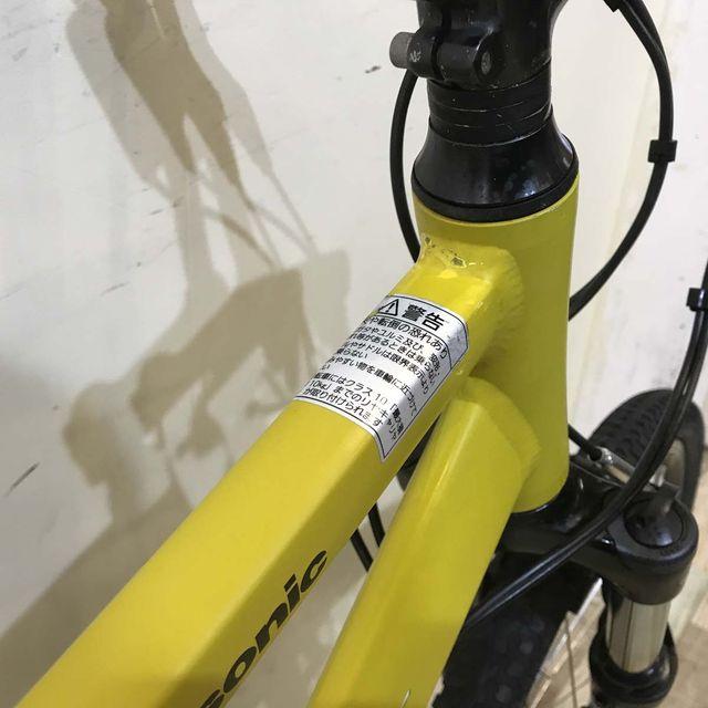 Panasonic（パナソニック） 電動自転車 中古 スポーツ ハリヤ イエロー