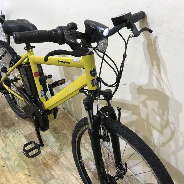 Panasonic（パナソニック） 電動自転車 中古 スポーツ ハリヤ イエロー