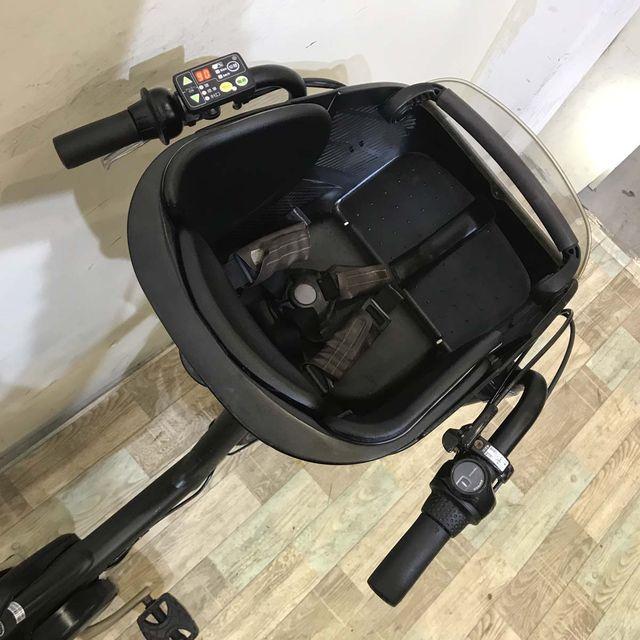 電動自転車 中古 子供乗せ ヤマハ PAS Kiss mini パス キッス ミニ カーキ 20インチ KD007 電動アシスト自転車 神戸 | YAMAHA | 03