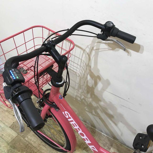 BRIDGESTONE（ブリヂストン） 電動自転車 中古 ママチャリ ステップ