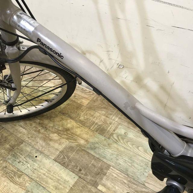 電動自転車 パナソニック ミニベロ 20インチ 新基準 シュガードロップ 小径車 中古 Panasonic Sugar Drop ● パナソニック シュガードロップ グリーン 20インチ KT066 【中古車