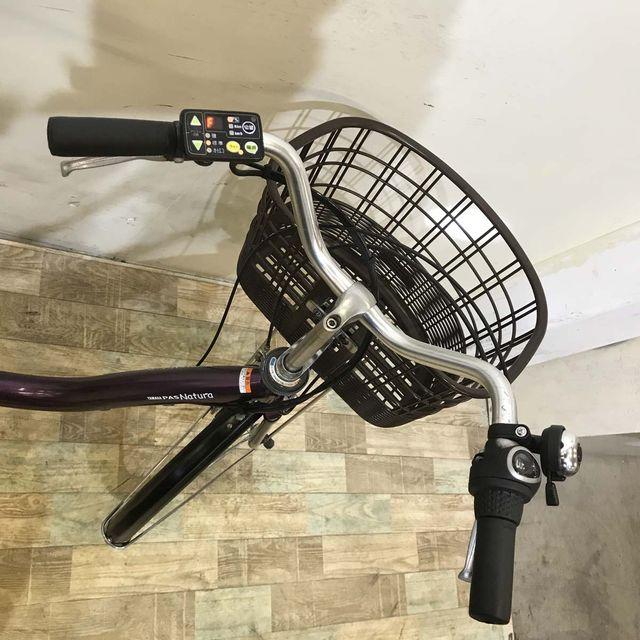 電動自転車 中古 ママチャリ ヤマハ PAS ナチュラ S パープル 24インチ KD029 電動アシスト自転車 神戸 | YAMAHA | 03