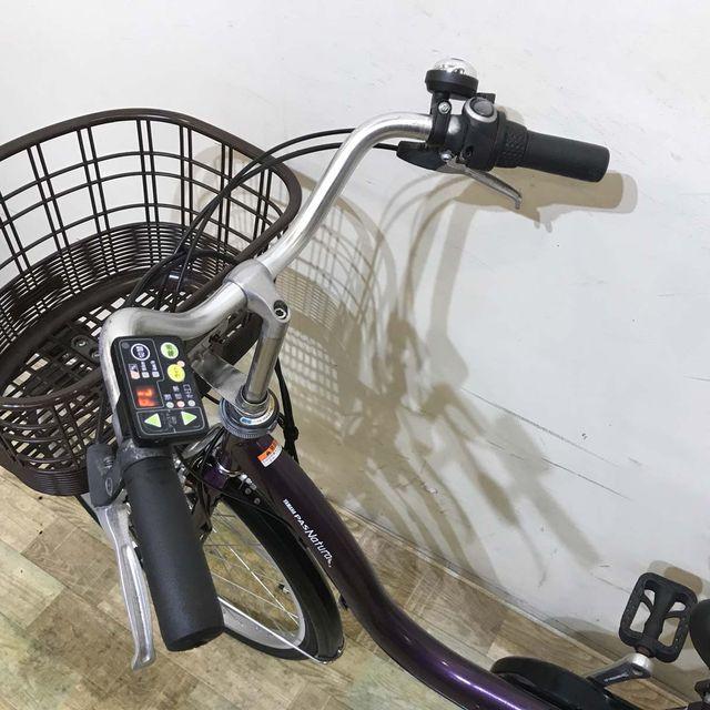 電動自転車 中古 ママチャリ ヤマハ PAS ナチュラ S パープル 24インチ KD029 電動アシスト自転車 神戸 | YAMAHA | 09