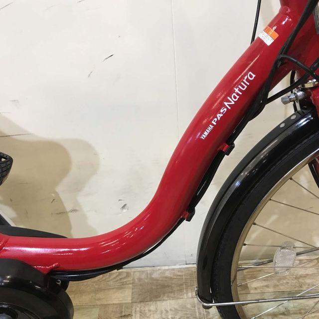 中古電動自転車 ヤマハ　PASナチュラ レッド 横浜 №8035 中古電動自転車 ヤマハ PASナチュラ レッド 横浜 №8035 - メルカリ