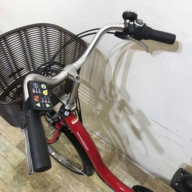 YAMAHA（ヤマハ） 電動自転車 中古 ママチャリ PAS ナチュラ L レッド