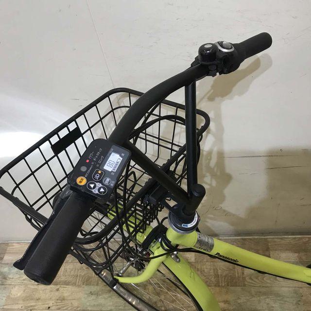 電動自転車 中古 ママチャリ パナソニック エーガールズ グリーン 26インチ KD042 電動アシスト自転車 神戸 | Panasonic | 09