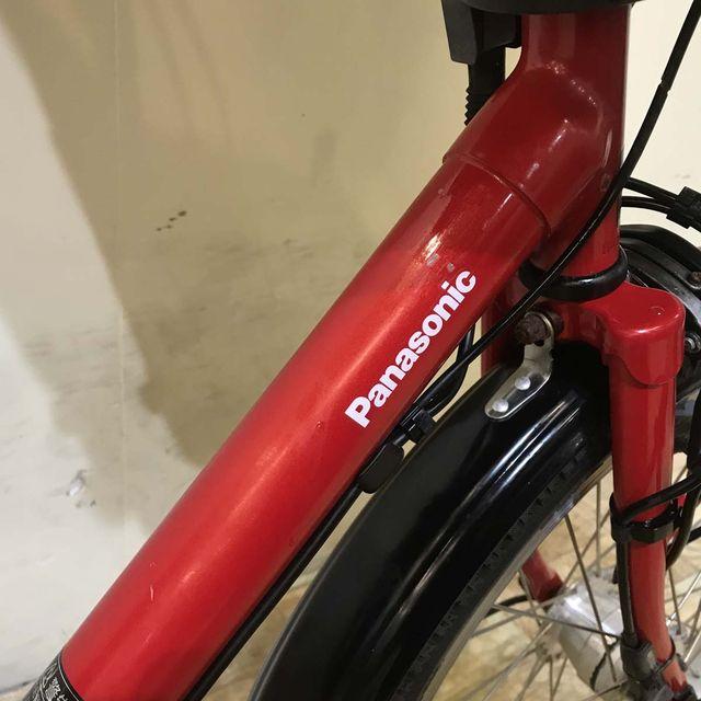 電動自転車 中古 子供乗せ パナソニック ギュット ミニ DX レッド 20インチ KD046 電動アシスト自転車 神戸 | Panasonic | 12
