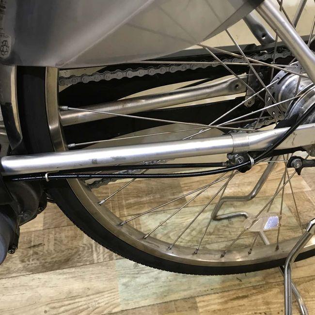 電動自転車 中古 ママチャリ パナソニック ビビ DX シルバー 26インチ KD051 電動アシスト自転車 神戸 | Panasonic | 11