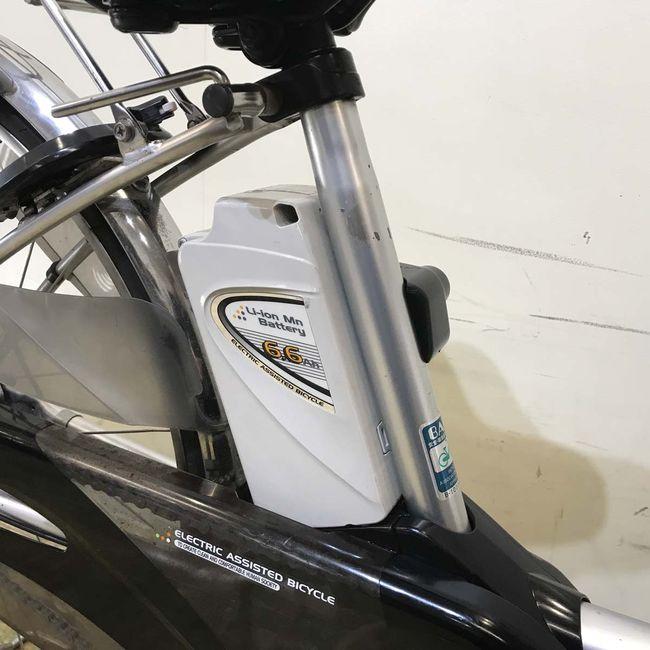 電動自転車 中古 ママチャリ パナソニック ビビ DX シルバー 26インチ KD051 電動アシスト自転車 神戸 | Panasonic | 13