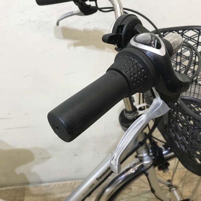電動自転車 中古 ママチャリ パナソニック ビビ DX シルバー 26インチ KD051 電動アシスト自転車 神戸 | Panasonic | 09