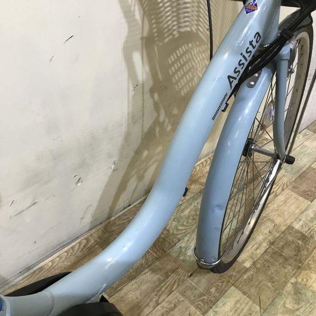 電動自転車 中古 ママチャリ ブリヂストン アシスタ ファイン ブルー 26インチ KD055 電動アシスト自転車 神戸 | BRIDGESTONE | 14