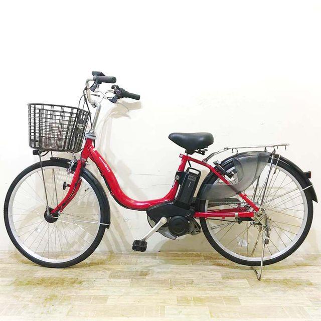 YAMAHA（ヤマハ） 電動自転車 中古 ママチャリ PAS ナチュラ S レッド 