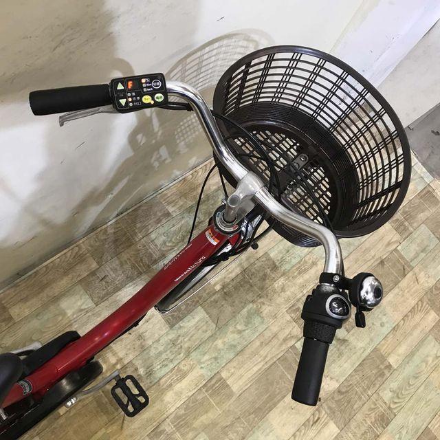 YAMAHA（ヤマハ） 電動自転車 中古 ママチャリ PAS ナチュラ S レッド