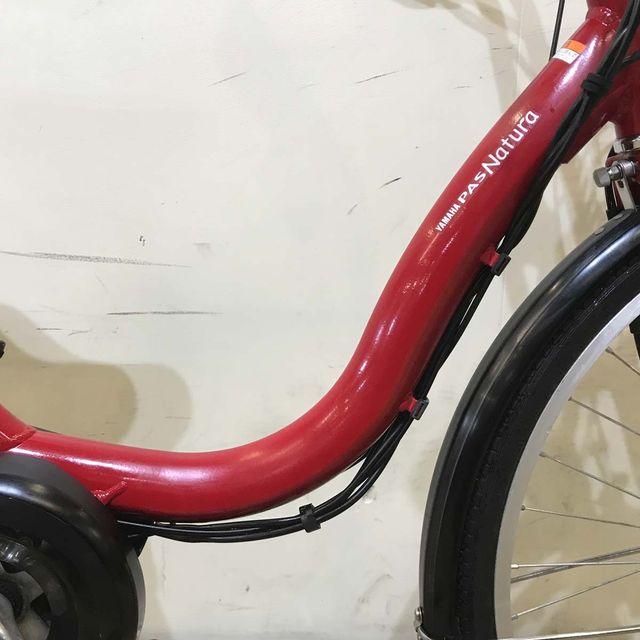 YAMAHA（ヤマハ） 電動自転車 中古 ママチャリ PAS ナチュラ S レッド