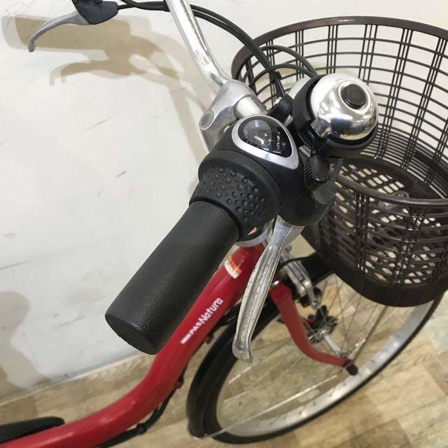 YAMAHA（ヤマハ） 電動自転車 中古 ママチャリ PAS ナチュラ S レッド 