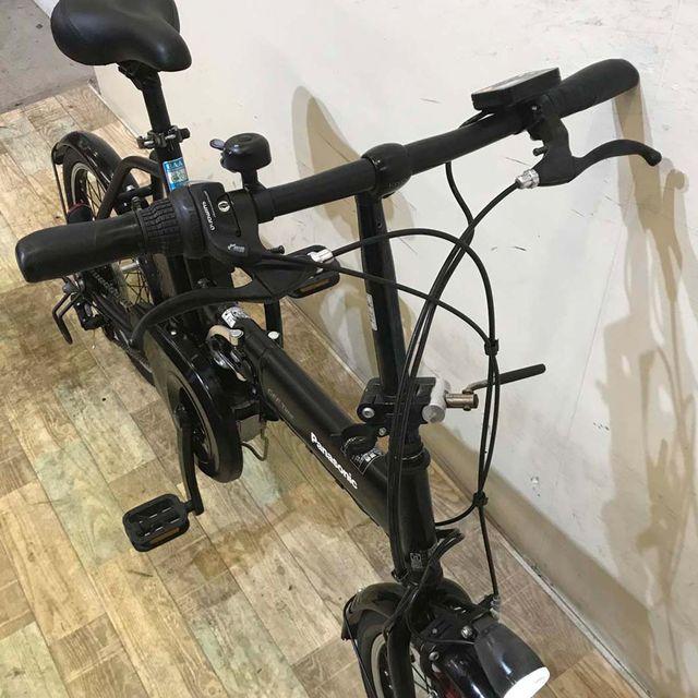 電動自転車 中古 小径車 折りたたみ パナソニック オフタイム ブラック 前18×後20インチ KD084 電動アシスト自転車 神戸 | Panasonic | 05