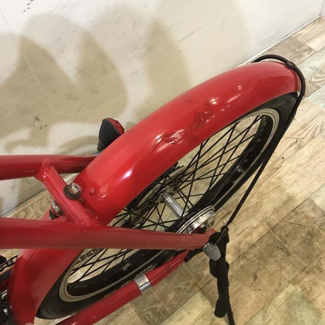 電動自転車 中古 小径車 折りたたみ パナソニック オフタイム レッド×イエロー 前18×後20インチ KD085 電動アシスト自転車 神戸 | Panasonic | 12