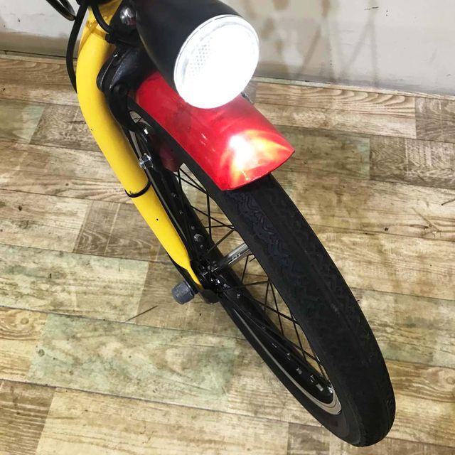 電動自転車 中古 小径車 折りたたみ パナソニック オフタイム レッド×イエロー 前18×後20インチ KD085 電動アシスト自転車 神戸 | Panasonic | 07