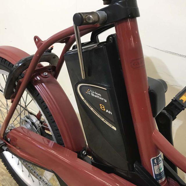 電動自転車 中古 小径車 パナソニック グリッター レッド 20インチ KD089 電動アシスト自転車 神戸 | Panasonic | 12