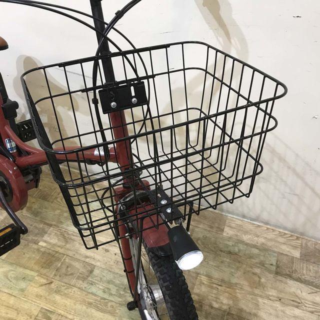 電動自転車 中古 小径車 パナソニック グリッター レッド 20インチ KD089 電動アシスト自転車 神戸 | Panasonic | 05