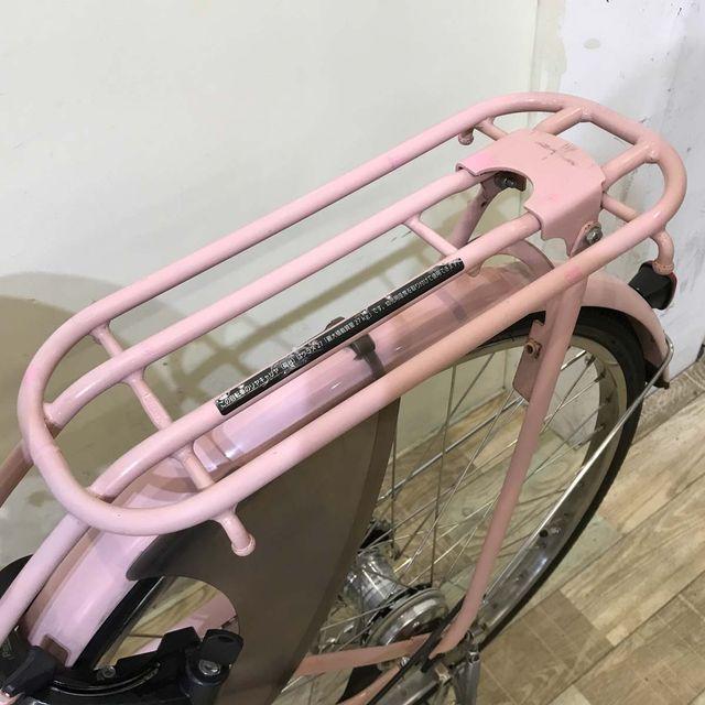 B965★整備済み　中古電動自転車　BS　アシスタ　ピンク　8.9Ahバッテリー新品付き★【26インチ】 ブリヂストン アシスタ U STD ピンク 26インチ YO059 【中古車】 – e