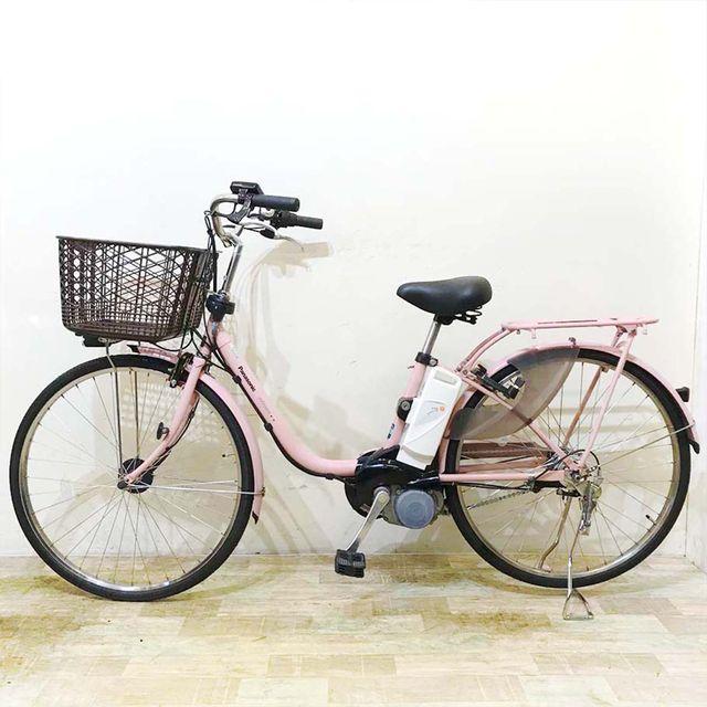101整備済新基準パナソニック電動アシスト自転車26インチ中古車 中古電動アシスト自転車】2021年モデルPanasonic(パナソニック)ビビ
