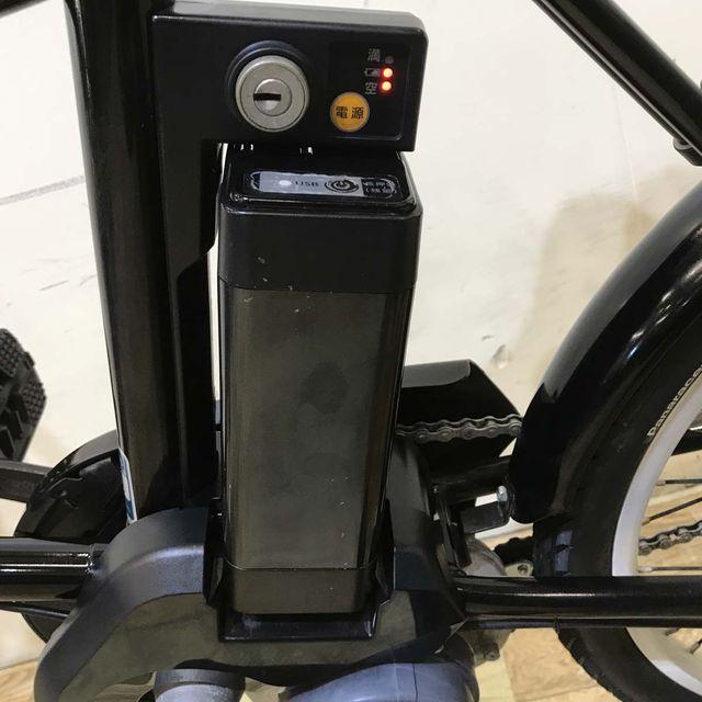 電動自転車 中古 小径車 パナソニック エネモービル S ブラック 20インチ KD113 電動アシスト自転車 神戸 | Panasonic | 11