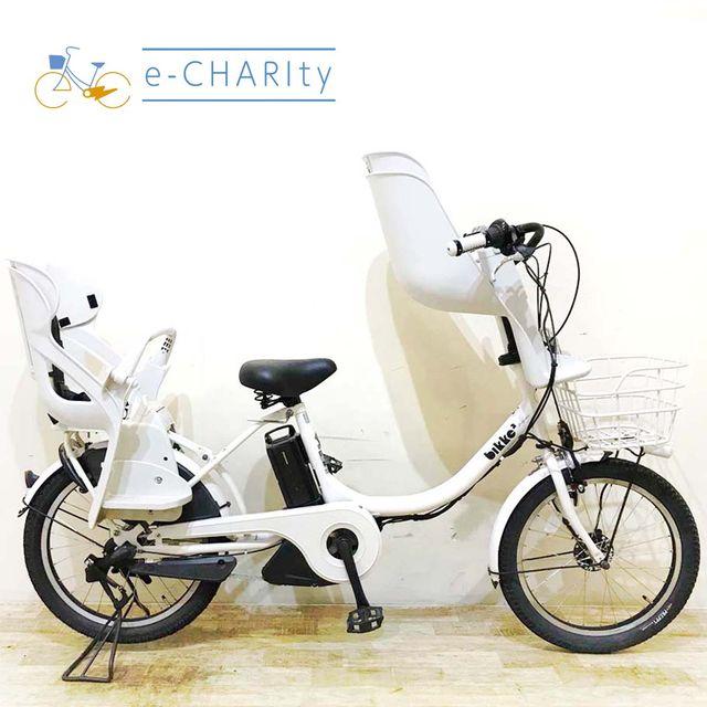 電動自転車 中古 子供乗せ ブリヂストン bikke 2 e ビッケ ツー イー ホワイト 20インチ KD115 電動アシスト自転車 神戸 | BRIDGESTONE