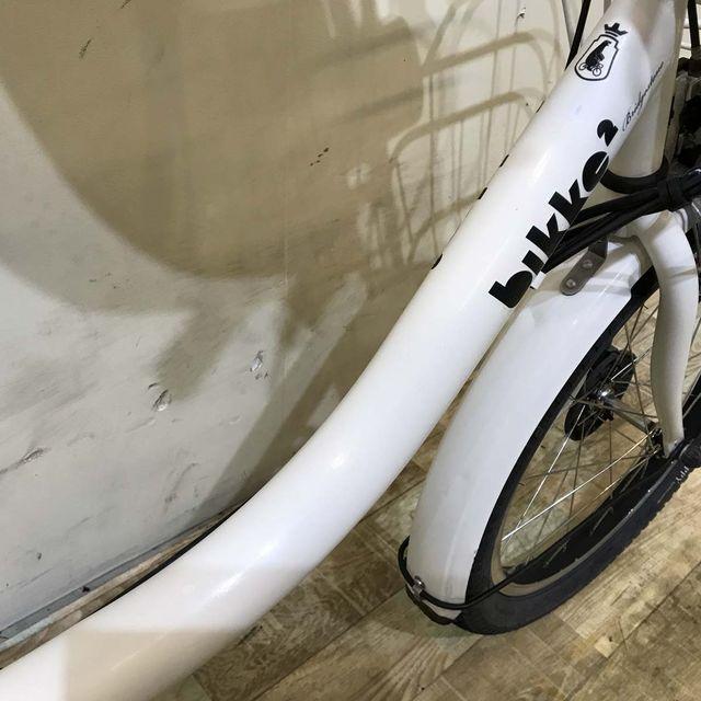 電動自転車 中古 子供乗せ ブリヂストン bikke 2 e ビッケ ツー イー ホワイト 20インチ KD115 電動アシスト自転車 神戸 | BRIDGESTONE | 15