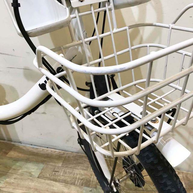 電動自転車 中古 子供乗せ ブリヂストン bikke 2 e ビッケ ツー イー ホワイト 20インチ KD115 電動アシスト自転車 神戸 | BRIDGESTONE | 17