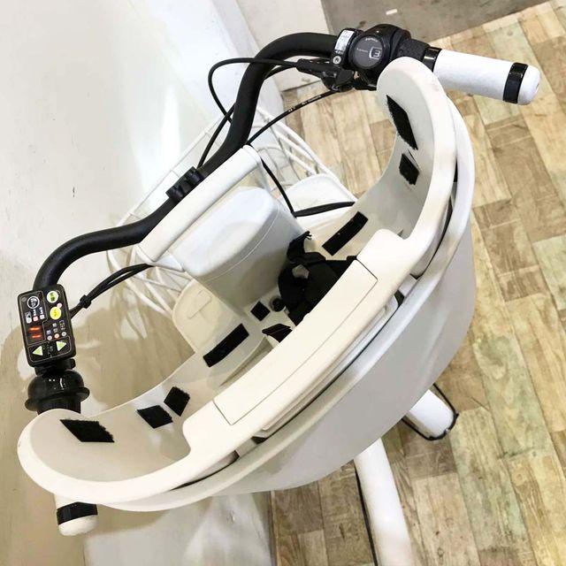 電動自転車 中古 子供乗せ ブリヂストン bikke 2 e ビッケ ツー イー ホワイト 20インチ KD115 電動アシスト自転車 神戸 | BRIDGESTONE | 03