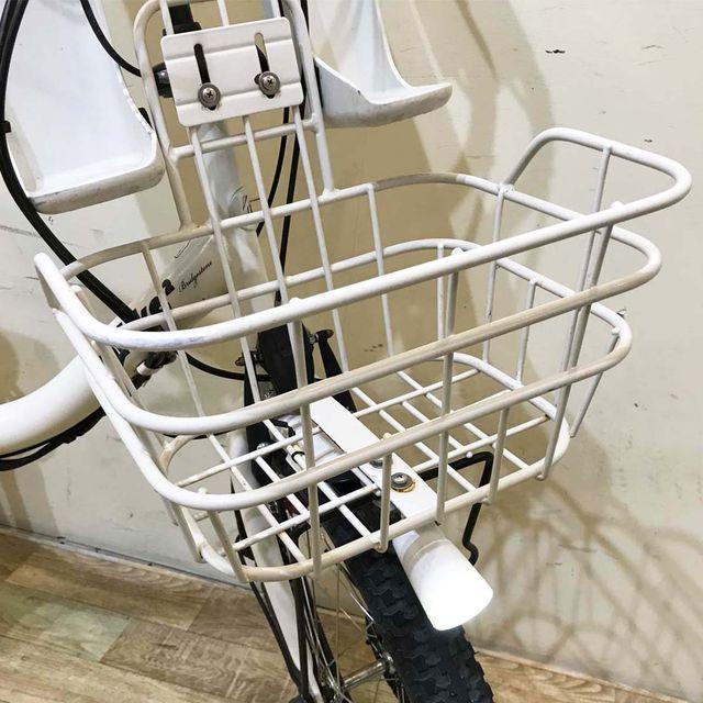 電動自転車 中古 子供乗せ ブリヂストン bikke 2 e ビッケ ツー イー ホワイト 20インチ KD115 電動アシスト自転車 神戸 | BRIDGESTONE | 05