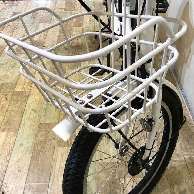 電動自転車 中古 子供乗せ ブリヂストン bikke 2 e ビッケ ツー イー ホワイト 20インチ KD115 電動アシスト自転車 神戸 | BRIDGESTONE | 10
